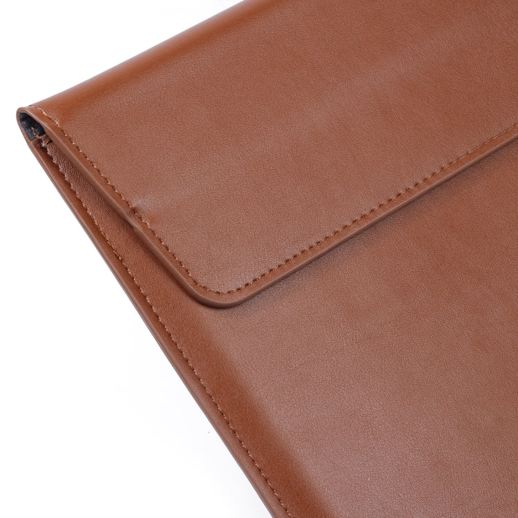PU Leather Ultra-thin Envelope Bag Laptop Bag for MacBook Air / Pro 11 inch, with Stand Function(Sky Blue) - Protective Bags by PMC Jewellery | Online Shopping South Africa | PMC Jewellery | Buy Now Pay Later Mobicred
