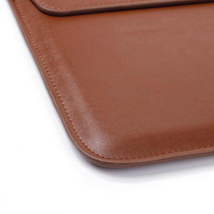 PU Leather Ultra-thin Envelope Bag Laptop Bag for MacBook Air / Pro 13 inch, with Stand Function(Space Gray) - Protective Bags by PMC Jewellery | Online Shopping South Africa | PMC Jewellery | Buy Now Pay Later Mobicred