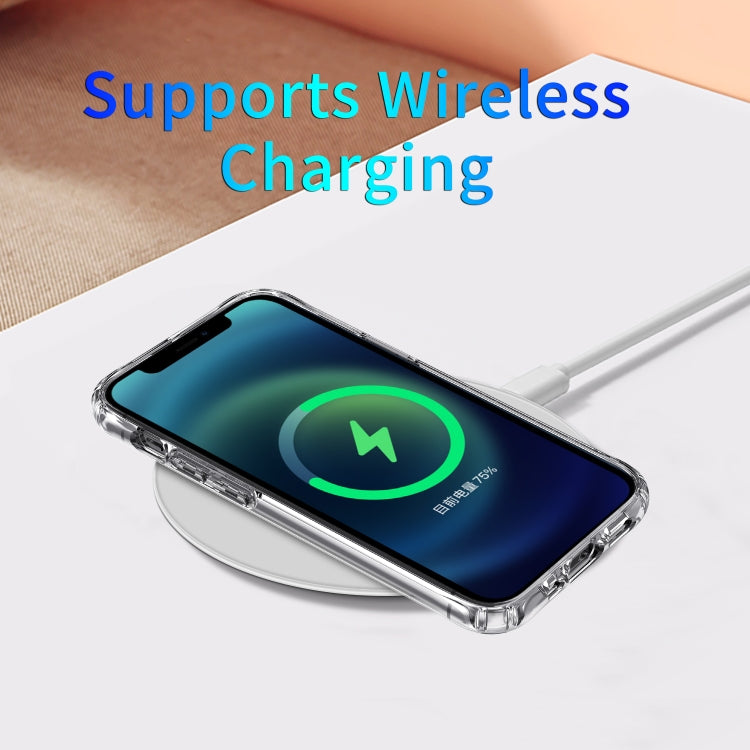 For iPhone 12 mini Magsafe Case Magnetic Ring Clear Crystal Acrylic +TPU Four-corner Airbag Shockproof Case (Transparent) - iPhone 12 mini Cases by PMC TechLife | Online Shopping South Africa | PMC TechLife