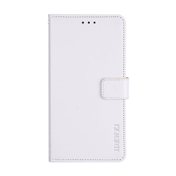 For Blackview BV9900 Pro idewei Crazy Horse Texture Horizontal Flip Leather Case with Holder & Card Slots & Wallet(White) - More Brand by idewei | Online Shopping South Africa | PMC Jewellery | Buy Now Pay Later Mobicred