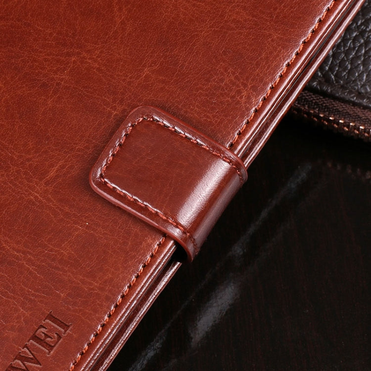 For Cubot Note 20 idewei Crazy Horse Texture Horizontal Flip Leather Case with Holder & Card Slots & Wallet(Sky Blue) - free shipping - PMC Jewellery - Order now!
