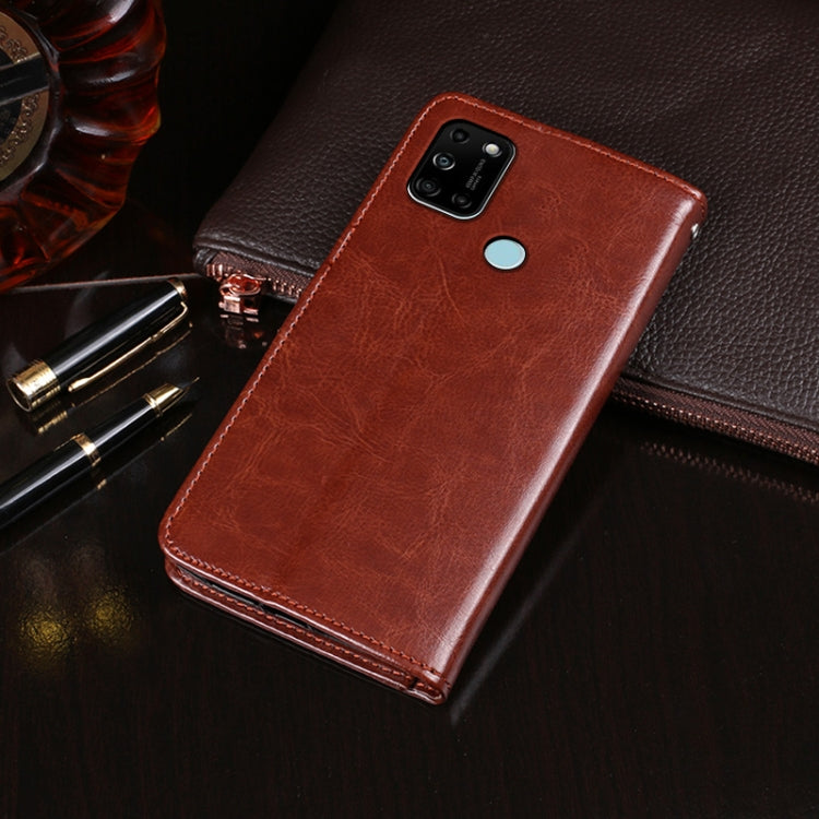 For Wiko View 5 idewei Crazy Horse Texture Horizontal Flip Leather Case with Holder & Card Slots & Wallet(Red) - free shipping - PMC Jewellery - Order now!