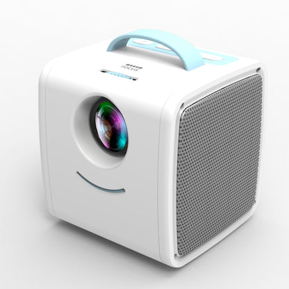 Q2 LED 1080P Mini Portable Projector Children Projector, Plug Type:US Plug(Blue White) - Mini Projector by PMC Jewellery | Online Shopping South Africa | PMC Jewellery | Buy Now Pay Later Mobicred