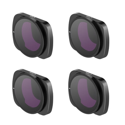 STARTRC 1108493 4 In 1 ND8PL + ND16PL + ND32PL + ND64PL Adjustable Lens Filter Set for DJI OSMO Pocket 2 - Lens Accessories by STARTRC | Online Shopping South Africa | PMC Jewellery | Buy Now Pay Later Mobicred