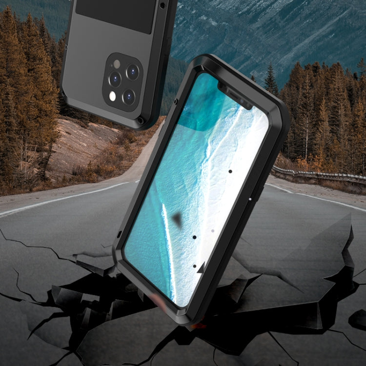 For iPhone 12 Pro Max LOVE MEI Metal Shockproof Life Waterproof Dustproof Protective Case(White) - iPhone 12 Pro Max Cases by LOVE MEI | Online Shopping South Africa | PMC TechLife | Buy Now Pay Later Mobicred