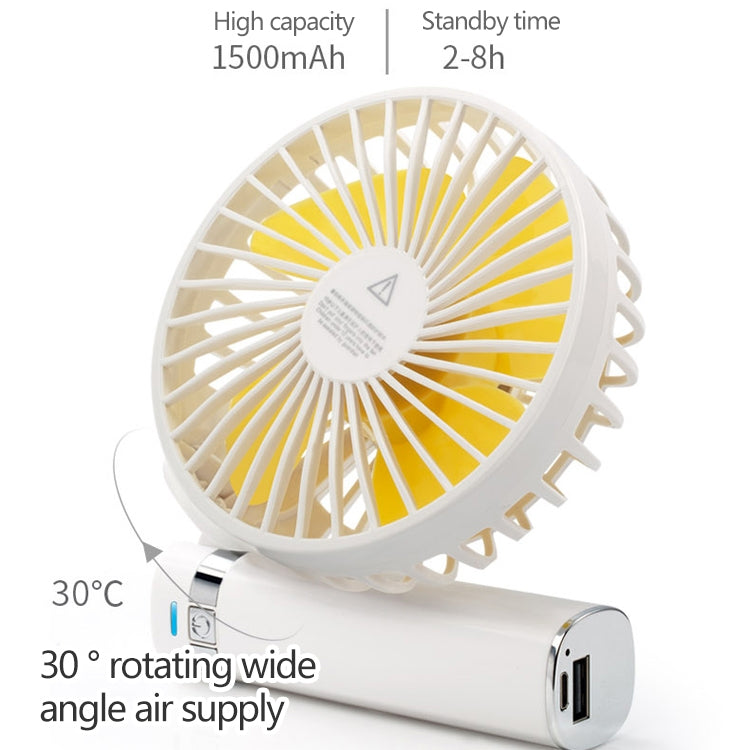 S2 Portable Foldable Handheld Electric Fan, with 3 Speed Control & Night Light (Mint Green) - Electric Fans by PMC Jewellery | Online Shopping South Africa | PMC Jewellery | Buy Now Pay Later Mobicred