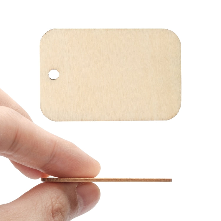 XTOOL KA020132000 150 PCS Rectangular Wood Piece Engraving Machine Consumables with Hole - free shipping - PMC TechLife - Order now!