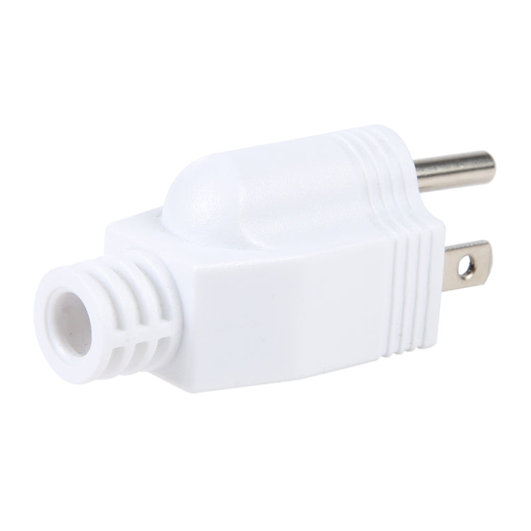 US Plug Male AC Wall Universal Travel Power Socket Plug Adapter (White) - Plug Adaptor by PMC TechLife | Online Shopping South Africa | PMC TechLife