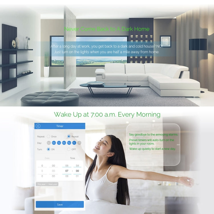 WS-EU-01 EWeLink APP & Touch Control 2A 1 Gang Tempered Glass Panel Smart Wall Switch, AC 90V-250V, EU Plug - Smart Socket by PMC TechLife | Online Shopping South Africa | PMC TechLife | Buy Now Pay Later Mobicred