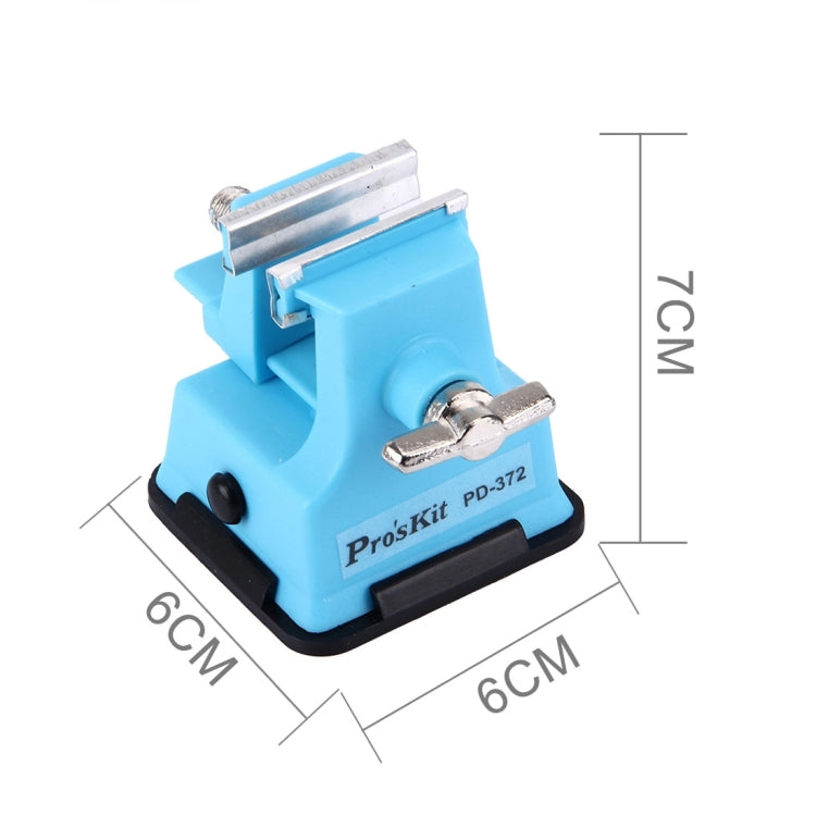 Proskit PD-372 Mini Table Vice, Maximum Opening Diameter: 25mm - free shipping - PMC TechLife - Order now!