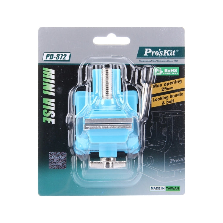 Proskit PD-372 Mini Table Vice, Maximum Opening Diameter: 25mm - free shipping - PMC TechLife - Order now!