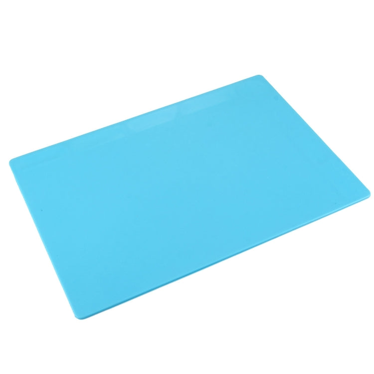 Maintenance Platform High Temperature Heat-resistant Repair Insulation Pad Silicone Mats with Screws Position, Size: 35cm x 25cm(Blue) - Working Mat by PMC Jewellery | Online Shopping South Africa | PMC Jewellery | Buy Now Pay Later Mobicred