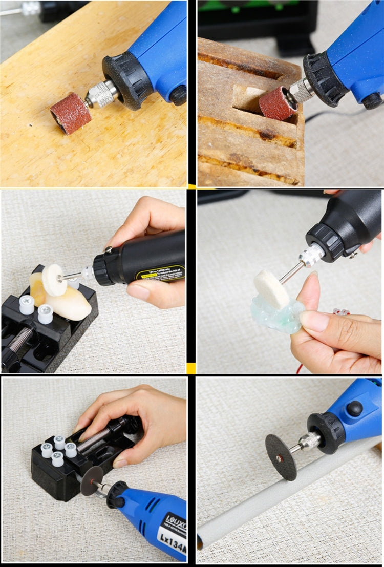 WLXY P-800 80 in 1 Mini Electric Drill Grinder Set, 110V-240V, US Plug - Drill & Drill Bits by WLXY | Online Shopping South Africa | PMC TechLife | Buy Now Pay Later Mobicred
