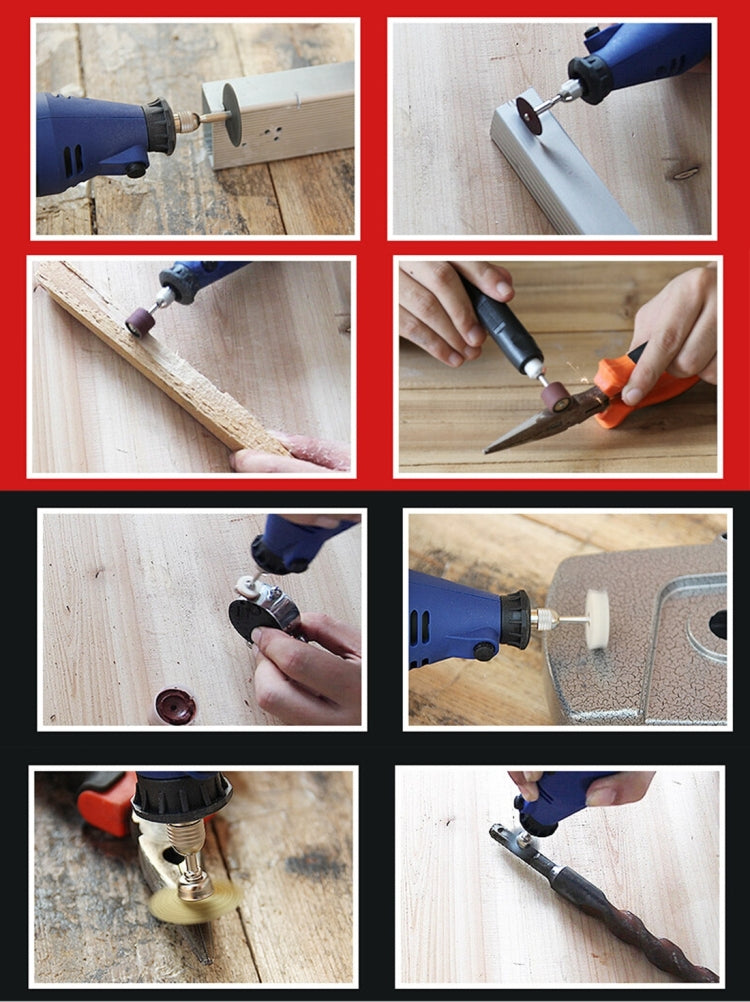 WLXY P-800 80 in 1 Mini Electric Drill Grinder Set, 110V-240V, US Plug - Drill & Drill Bits by WLXY | Online Shopping South Africa | PMC TechLife | Buy Now Pay Later Mobicred