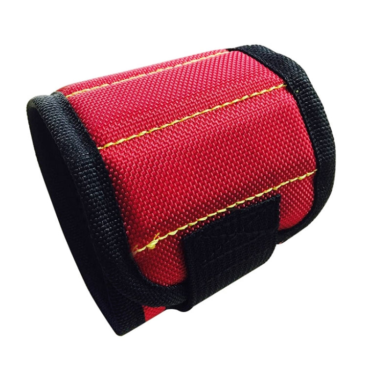 1680D Oxford Cloth Pocket Magnetic Wristband Storage Pockets Tool(Red) - Storage Bags & Boxes by PMC Jewellery | Online Shopping South Africa | PMC Jewellery