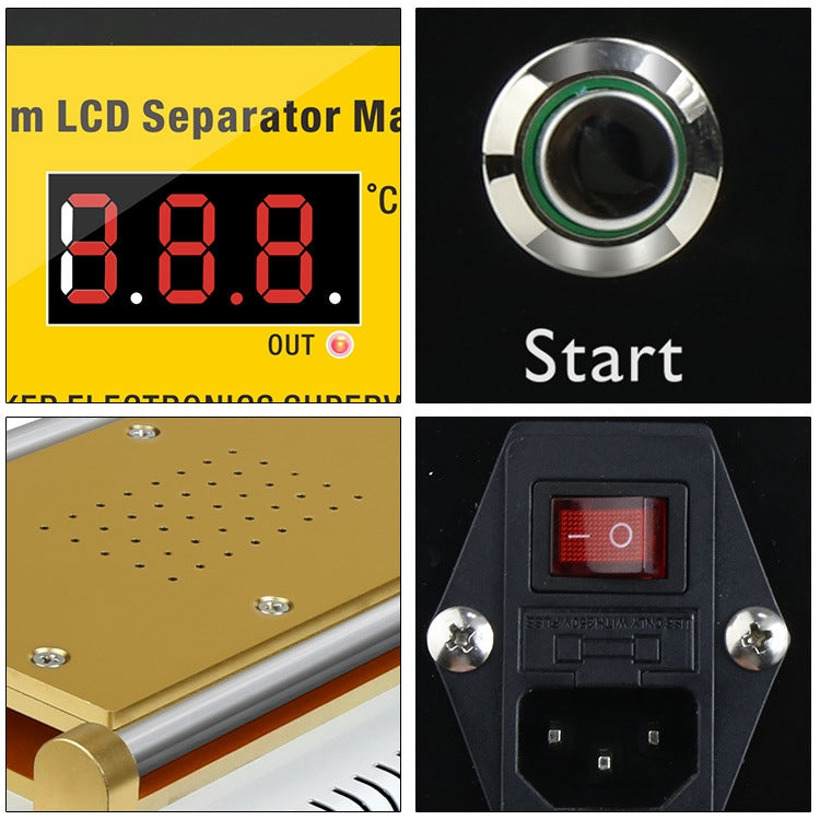 BAKU BK-948D 500W Vacuum Anti-static LCD Touch Panel Separator Machine, AC 220V EU Plug - free shipping - PMC TechLife - Order now!