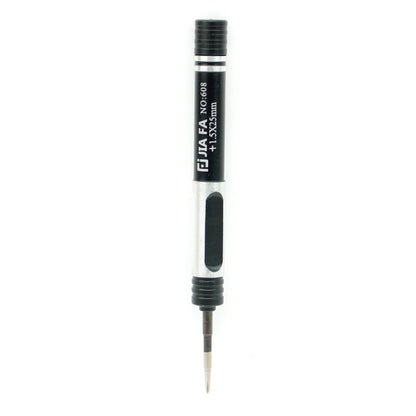 JIAFA JF-608-01 Cross 1.5 Mobile Phone Repair Screwdriver(Black) - Screwdriver by JIAFA | Online Shopping South Africa | PMC Jewellery