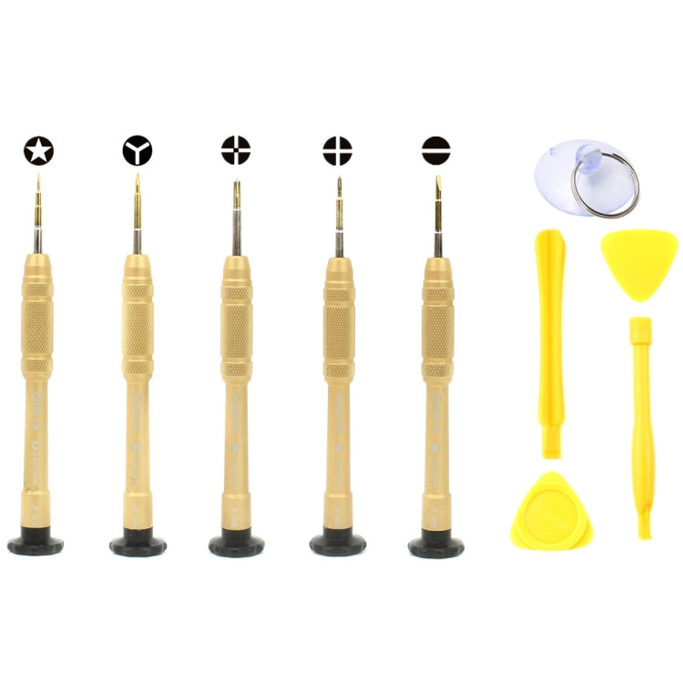 JF-8140 10 in 1 Metal + Plastic iPhone Dedicated Disassemble Repair Tool Kit - Tool Kits by JIAFA | Online Shopping South Africa | PMC TechLife | Buy Now Pay Later Mobicred