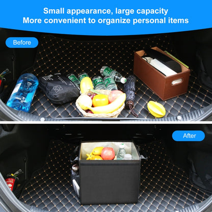 FunAdd Foldable Storage Fresh Box Vehicle Trunk Organizer Bag (Black) - Stowing Tidying by FunAdd | Online Shopping South Africa | PMC Jewellery | Buy Now Pay Later Mobicred