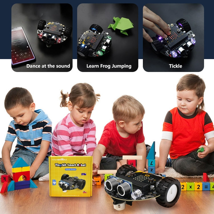 Yahboom Tinybit Smart Robot Car Compatible with Micro:bit V2/1.5 board, without Micro:bit V2/V1.5 Board - free shipping - PMC TechLife - Order now!