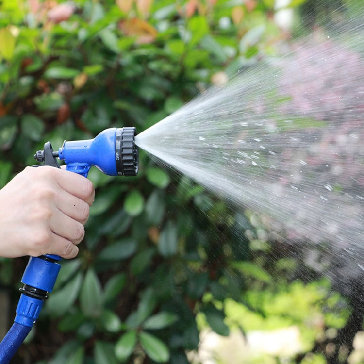 15-45m Telescopic Pipe Expandable Magic Flexible Garden Watering Hose with Spray Gun Set (Blue) - Watering & Irrigation by PMC Jewellery | Online Shopping South Africa | PMC Jewellery | Buy Now Pay Later Mobicred