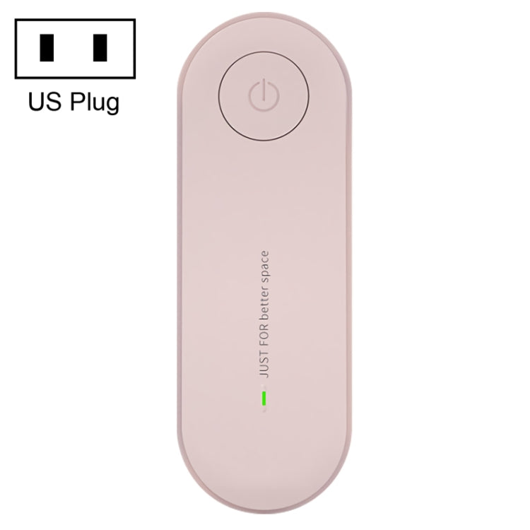 Mini Household Wireless Ultrasonic Deodorizer Vacuum Cleaner Dust Mite Controller, US Plug(Pink) - free shipping - PMC TechLife - Order now!