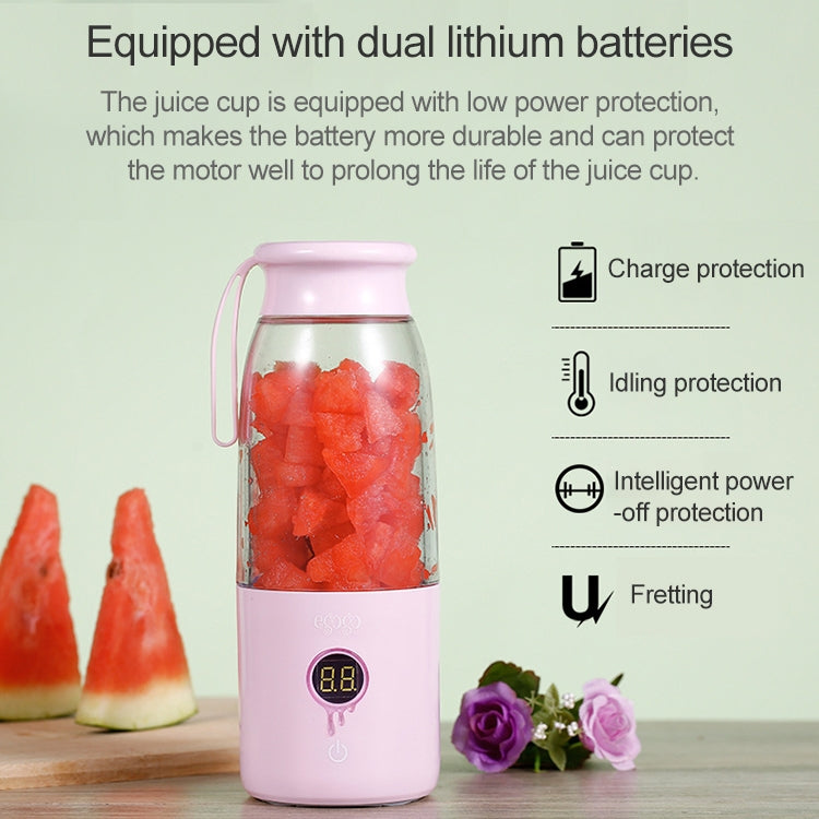 Vitamer USB Mini Portable Juicer Juice Blender Lemon Fruit Squeezers Reamers Bottle (Blue) - Electric juicers by PMC TechLife | Online Shopping South Africa | PMC TechLife | Buy Now Pay Later Mobicred