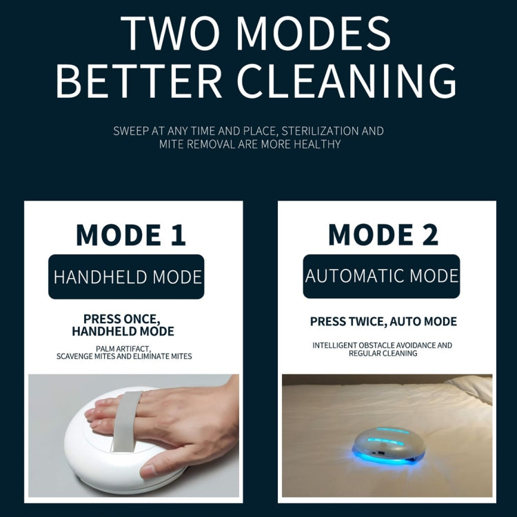 HY-02 UV Intelligent Sterilization Disinfection Mite Removal Robot Acarus Killing Machine - Robot Vacuum Cleaner by PMC Jewellery | Online Shopping South Africa | PMC Jewellery | Buy Now Pay Later Mobicred