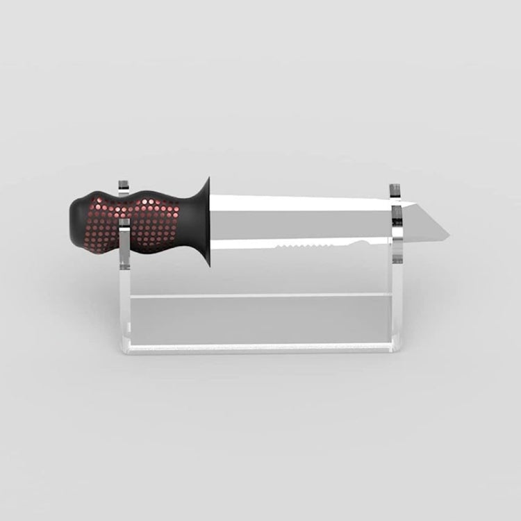 2pcs YX021-3 Acrylic Swiss Army Knife Display Knife Holder - Shelf & Hooks by PMc TechLife | Online Shopping South Africa | PMc TechLife | Buy Now Pay Later Mobicred