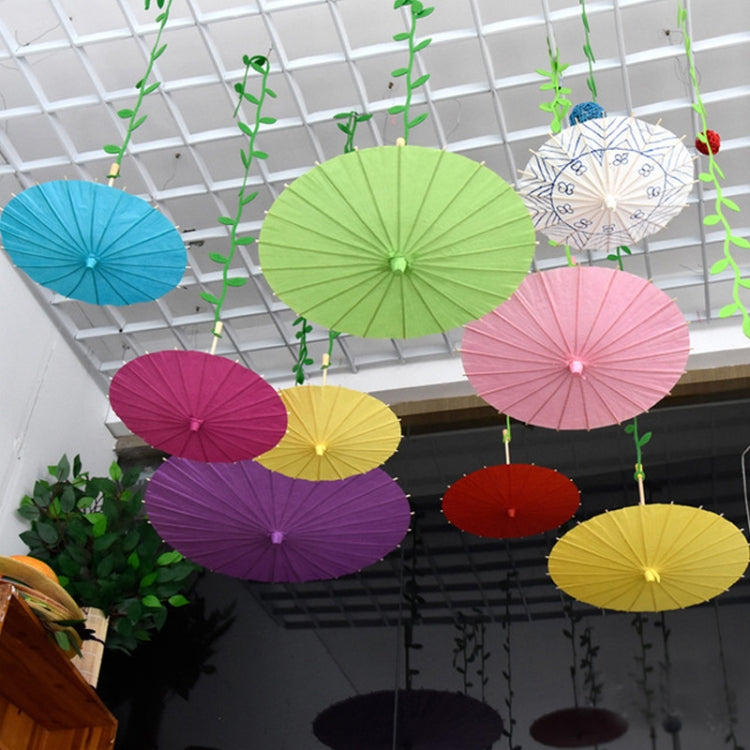 Indoor Aerial Creative Background Layout Corridor Classroom Paper Umbrella Hanging Wall Decoration, Diameter: 60cm(Red) - Ornaments by PMC Jewellery | Online Shopping South Africa | PMC Jewellery