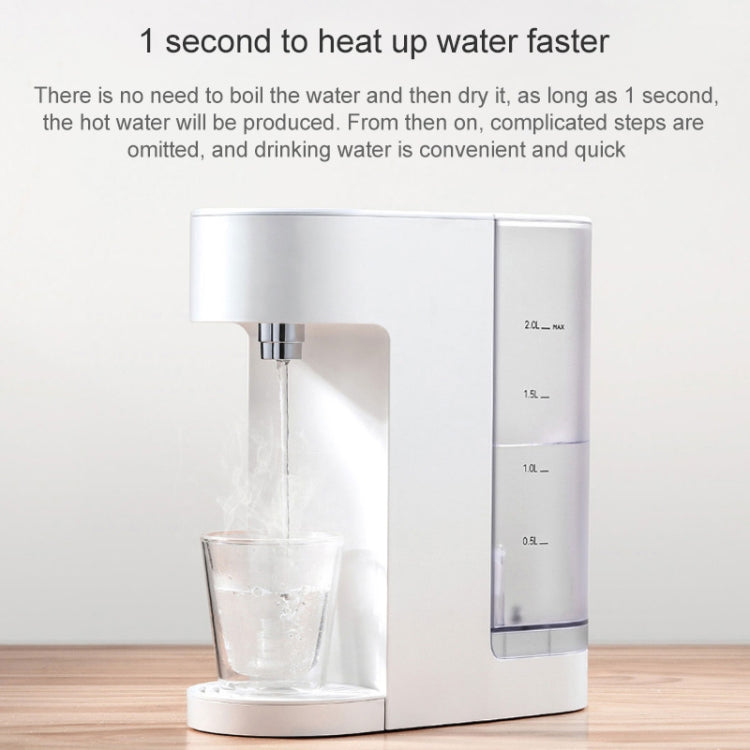 Original Xiaomi Youpin VIOMI MY2 Portable Intelligent Instant Heating Water Dispenser, Capacity : 2L, CN Plug(White) - Water Purifiers & Accessories by Xiaomi | Online Shopping South Africa | PMC Jewellery | Buy Now Pay Later Mobicred