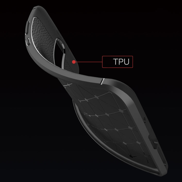 Litchi Texture TPU Case for Huawei Mate RS Porsche Design(Black) - Huawei Cases by PMC TechLife | Online Shopping South Africa | PMC TechLife