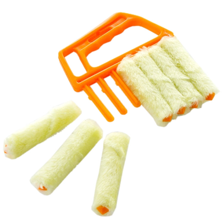 Microfiber Blinds Cleaning Brush Slat Dust Cleaner Clip Window Air Conditioner Duster - Cleaning Tools by PMC TechLife | Online Shopping South Africa | PMC TechLife