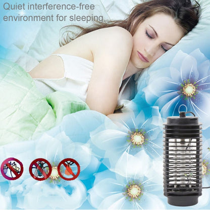 3W Microwave Insect Killer Electric Mosquito Fly Bug Insect Control with Trap Lamp, AC 110V, US Plug(Black) - Repellents by PMC Jewellery | Online Shopping South Africa | PMC Jewellery