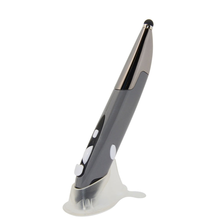 2.4GHz Innovative Pen-style Handheld Wireless Smart Mouse for PC Laptop(Grey) - Wireless Mice by PMC Jewellery | Online Shopping South Africa | PMC Jewellery | Buy Now Pay Later Mobicred