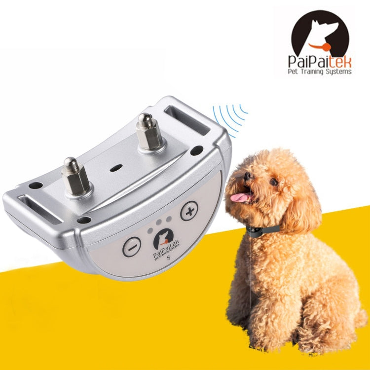 PD258 Automatic Anti Barking Collar Pet Training Control System for Dogs, S Size(Silver) - free shipping - PMC TechLife - Order now!