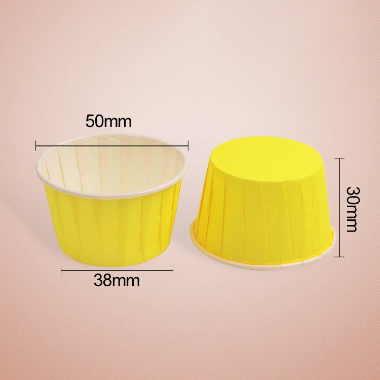 50pcs / Pack Round Lamination Cake Cup Muffin Cases Chocolate Cupcake Liner Baking Cup, Size: 5 x 3.8  x 3cm (Green) - Food Molds by PMC TechLife | Online Shopping South Africa | PMC TechLife | Buy Now Pay Later Mobicred