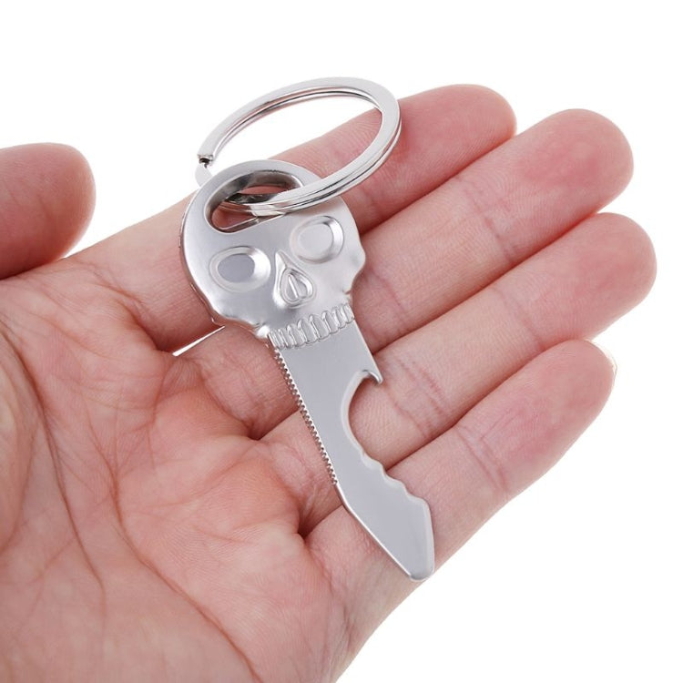 5 PCS Multi-function Skull Bottle Opener Key Chain Car Key Pendant, Size: 6.8x2.8cm - Key Rings by PMC TechLife | Online Shopping South Africa | PMC TechLife | Buy Now Pay Later Mobicred