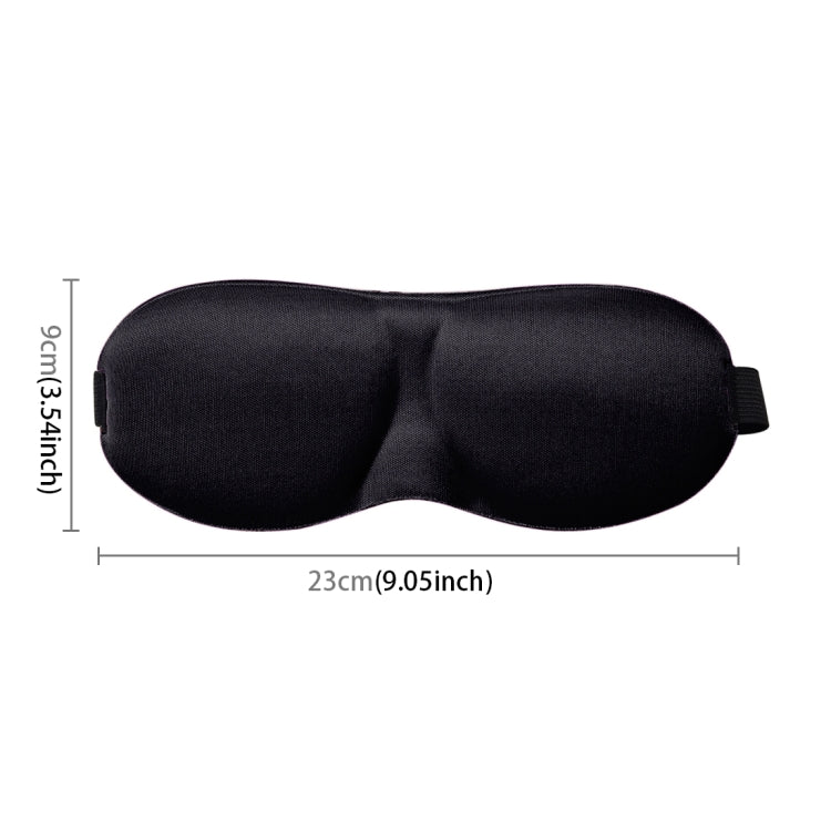 3D Portable Shading Sleep Rest Aid Cover Eye Patch Sleeping Mask Female Cute Eye Mask(Black) - Eye Masks by PMC TechLife | Online Shopping South Africa | PMC TechLife
