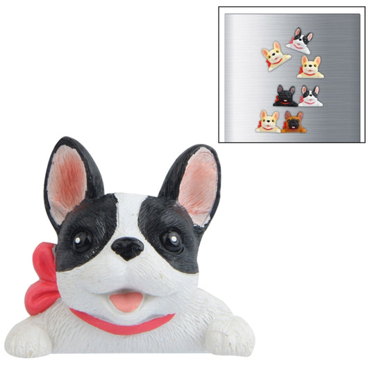 Home Decoration Originality French Bulldog Tie 3D Fridge Paste, NO Magnetic - Fridge Magnets by PMC Jewellery | Online Shopping South Africa | PMC Jewellery | Buy Now Pay Later Mobicred