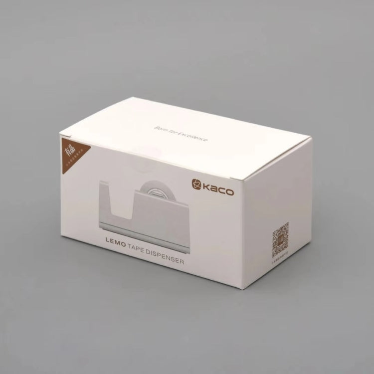 Original Xiaomi Youpin Kaco LEMO Tape Dispenser with 2 Rolls Tapes & Staples(White) - Others by Xiaomi | Online Shopping South Africa | PMC Jewellery | Buy Now Pay Later Mobicred