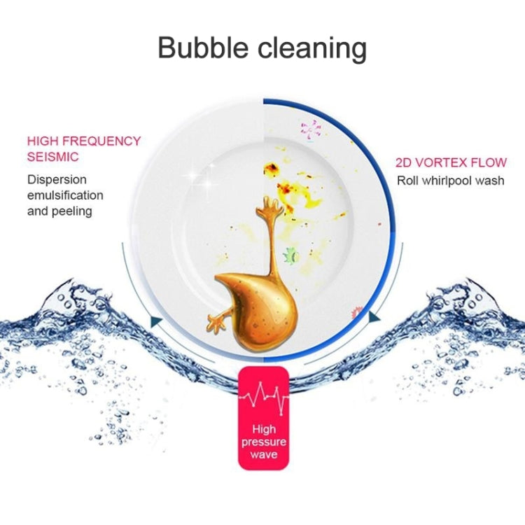 GYB001 Mini-ultrasonic Dishwasher Portable USB Charging Fruit Cleaner, Neutral Packaging(Champagne Gold) - free shipping - PMC TechLife - Order now!