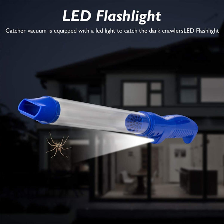 SK818 USB Charging Insects Bugs Suction Traps Electric Pest Spider Catcher with LED Light(Blue) - Other by PMC TechLife | Online Shopping South Africa | PMC TechLife | Buy Now Pay Later Mobicred