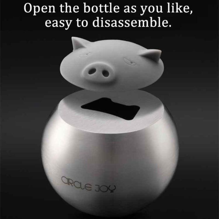 Original Xiaomi Youpin Circle Joy Creative Pig Shaped Bottle Opener(Silver) - Openers by Xiaomi | Online Shopping South Africa | PMC Jewellery | Buy Now Pay Later Mobicred