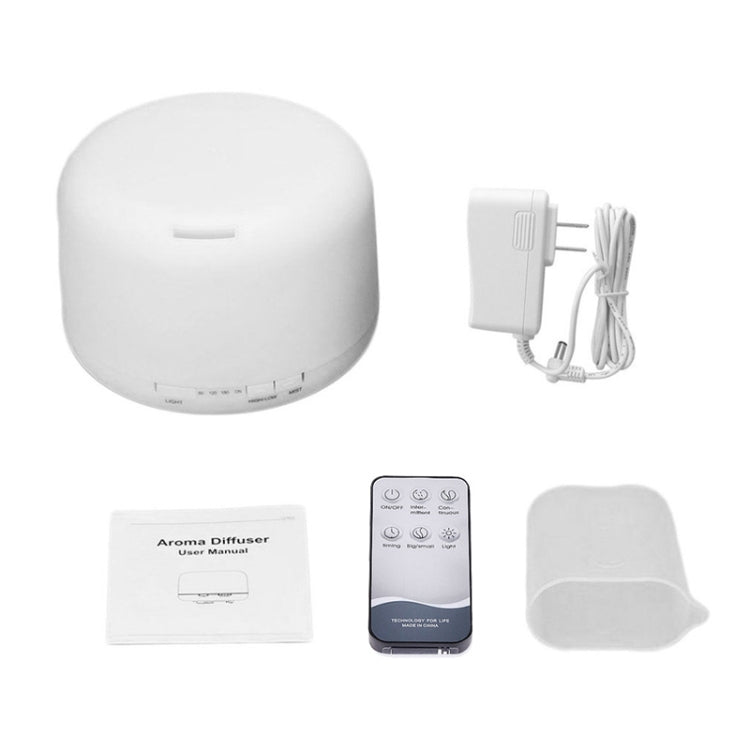 T500 Remote Control Clear White Air Humidifier Automatic Alcohol Sprayer Essential Oil Diffuser Ultrasonic Mist Maker Ultrasonic Aroma Diffuser Atomizer Color LED, Capacity: 500ml, DC 24V, US Plug - Air Purifiers & Accessories by PMC TechLife | Online Shopping South Africa | PMC TechLife | Buy Now Pay Later Mobicred