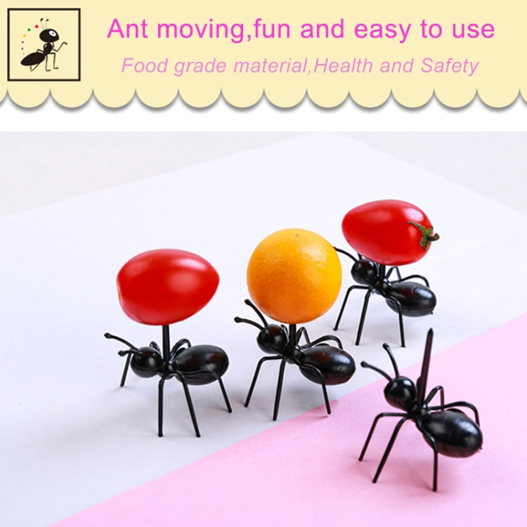 12pcs / Box Worker Ant Fruit Forks Snack Cake Dessert Tableware Home Kitchen Party Dinner Fruit Pick Kitchen Tool - Gadgets by PMC TechLife | Online Shopping South Africa | PMC TechLife | Buy Now Pay Later Mobicred
