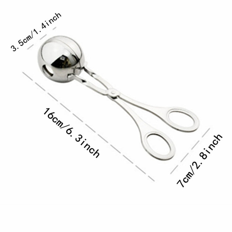 Stainless Steel Meatball Maker Stuffed Meatball Clip DIY Fish Meat Rice Ball Maker - Food Clips & Clips by PMC Jewellery | Online Shopping South Africa | PMC Jewellery | Buy Now Pay Later Mobicred