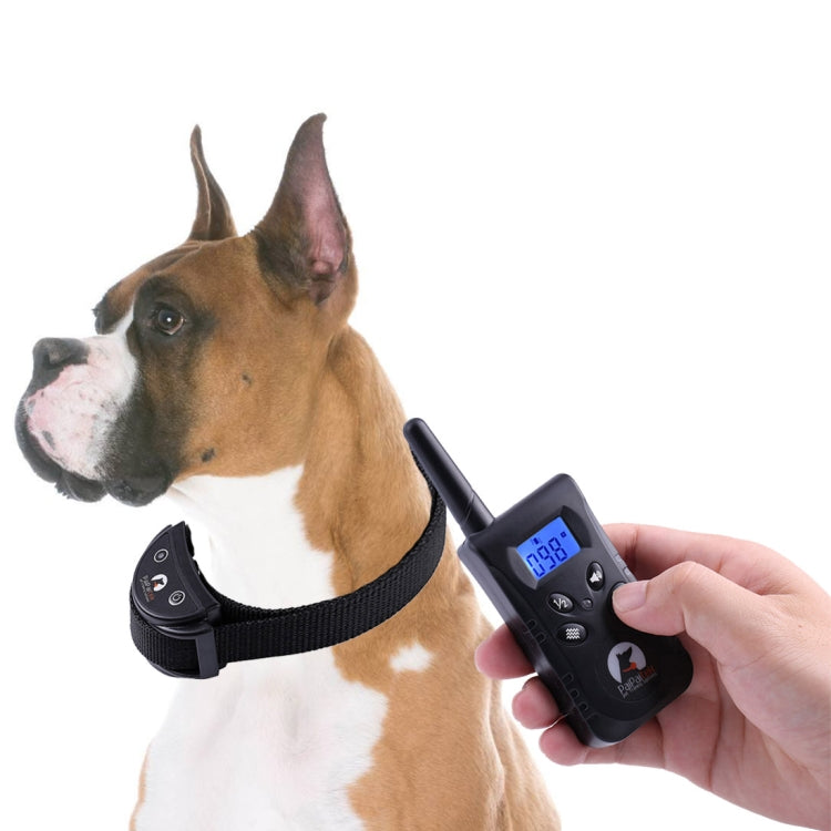 PD520V Automatic Anti Barking Collar Pet Training Control System for Dogs(Black) - Training Aids by PMC TechLife | Online Shopping South Africa | PMC TechLife | Buy Now Pay Later Mobicred