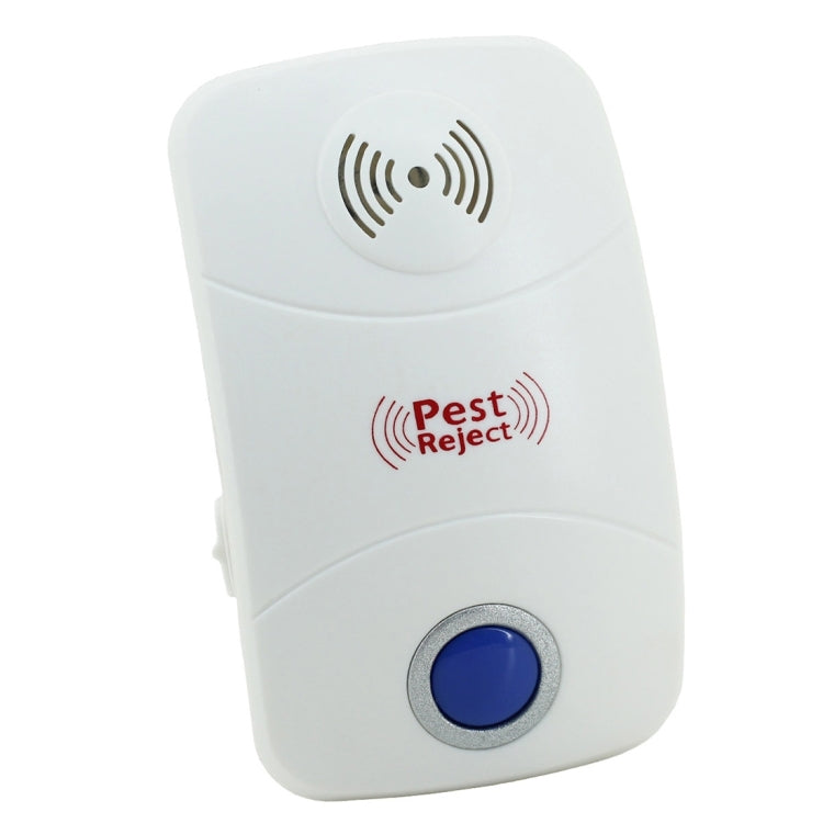 Electronic Ultrasonic Mosquito Rat Pest Control Repeller with LED Light, UK Plug, AC90V-250V(White) - Repellents by PMC TechLife | Online Shopping South Africa | PMC TechLife | Buy Now Pay Later Mobicred