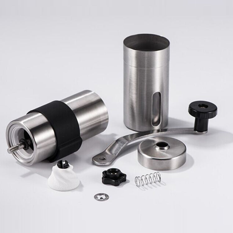 Portable Conical Burr Mill Manual Stainless Steel Hand Crank Coffee Bean Grinder, Capacity: 30g - Coffee Tools by PMC TechLife | Online Shopping South Africa | PMC TechLife | Buy Now Pay Later Mobicred
